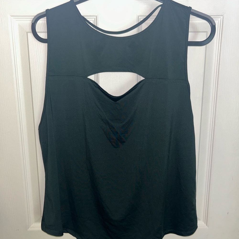 BuffBunny Dark Green Tank Top 3XL